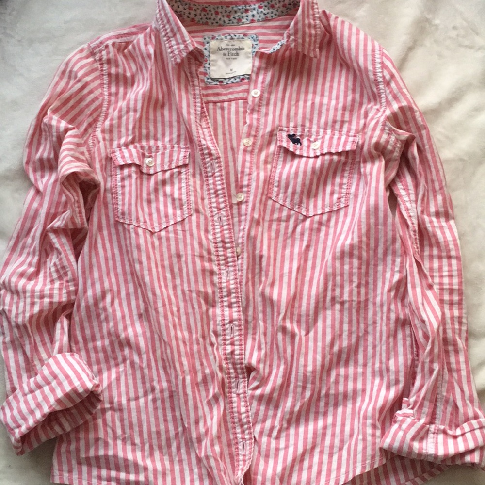 Abercrombie and Fitch top.